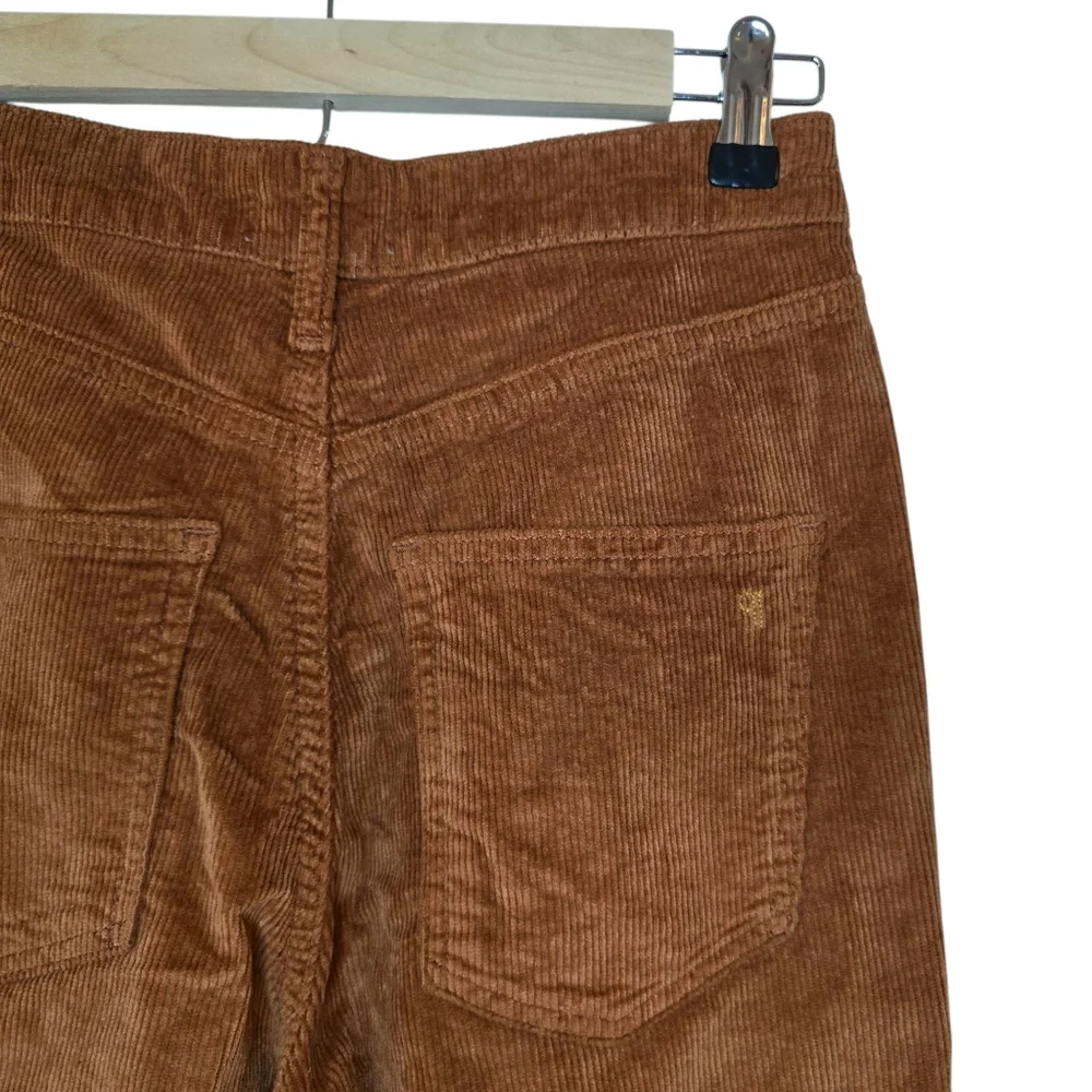 Pilcro The Scotty Cuffed High Rise Straight-Leg Jeans - Corduroy Edition - Picture 8 of 11
